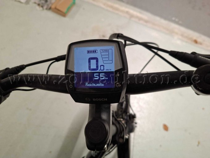 Foto Akkuautonomie mit Turboantrieb (vollgeladen)