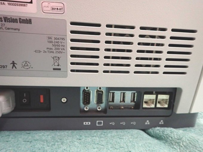 Anschlüsse & Ein/Aus-Schalter