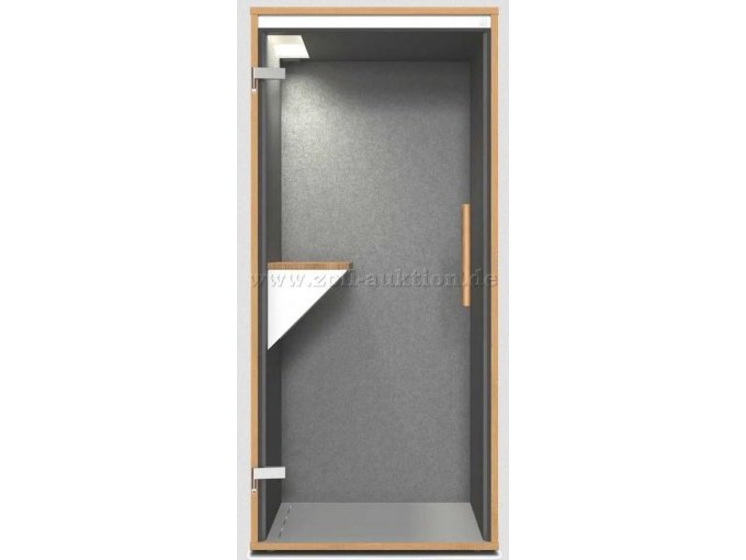 Kabine „Telefonbox Solo“ inkl. Tisch (derzeit nicht montiert)