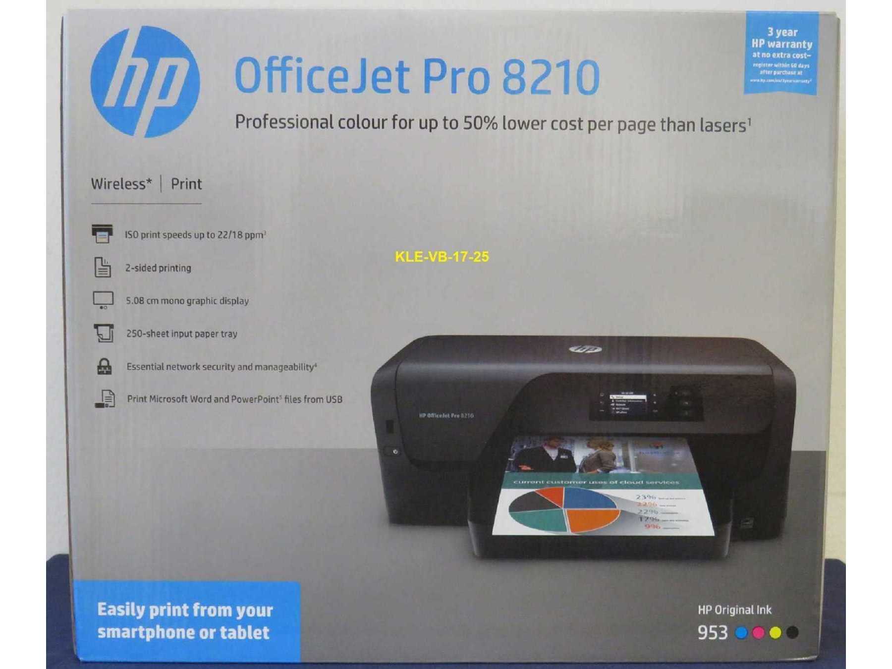 OfficeJet Pro 8210 im Originalkarton