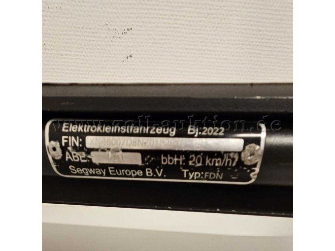 Ansicht Typenschild