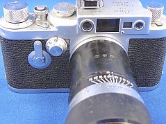 Vorderseite der Kamera Leica