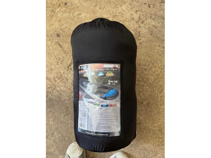 Schlafsack Gesamtansicht in Hülle