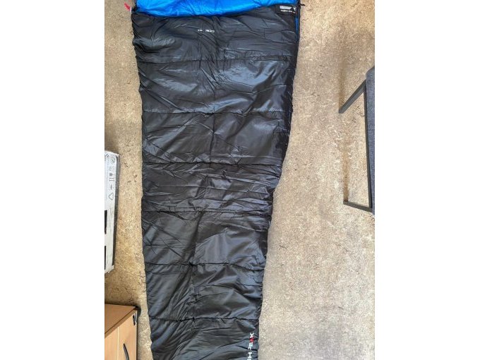 Schlafsack ausgepackt