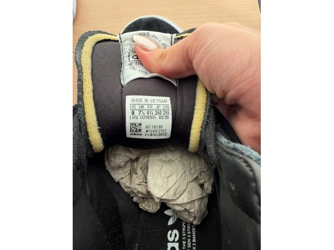 weitere Details zum Schuh