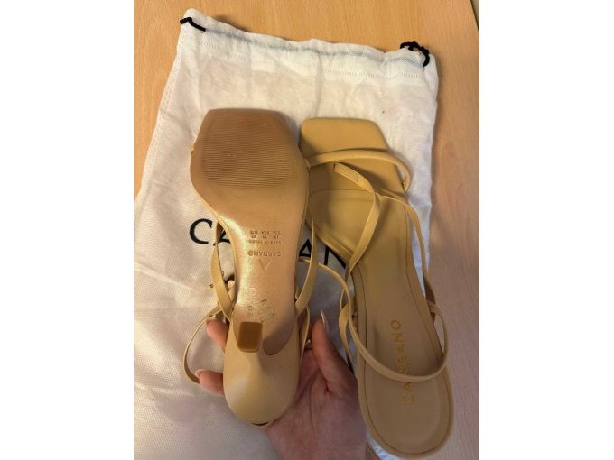 1 origineel paar Carrano-sandalen, nude-roze, maat 41, nieuw – foto 4 – kavel bij Zoll-Auktion, Mainz