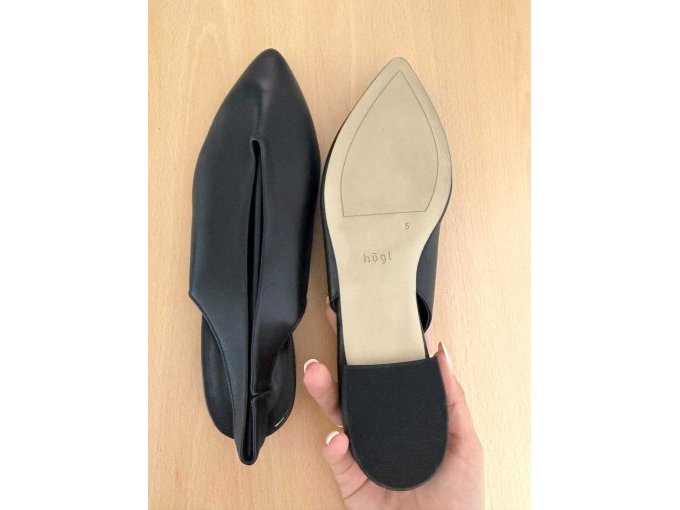1 origineel paar Högl Slingballerina, zwart, maat 37, nieuw – foto 4 – kavel bij Zoll-Auktion, Mainz