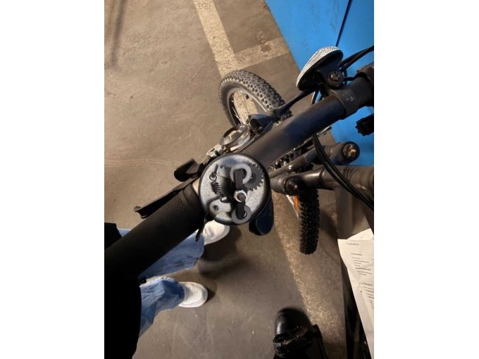 Fahrradklingel ohne Gehäuse