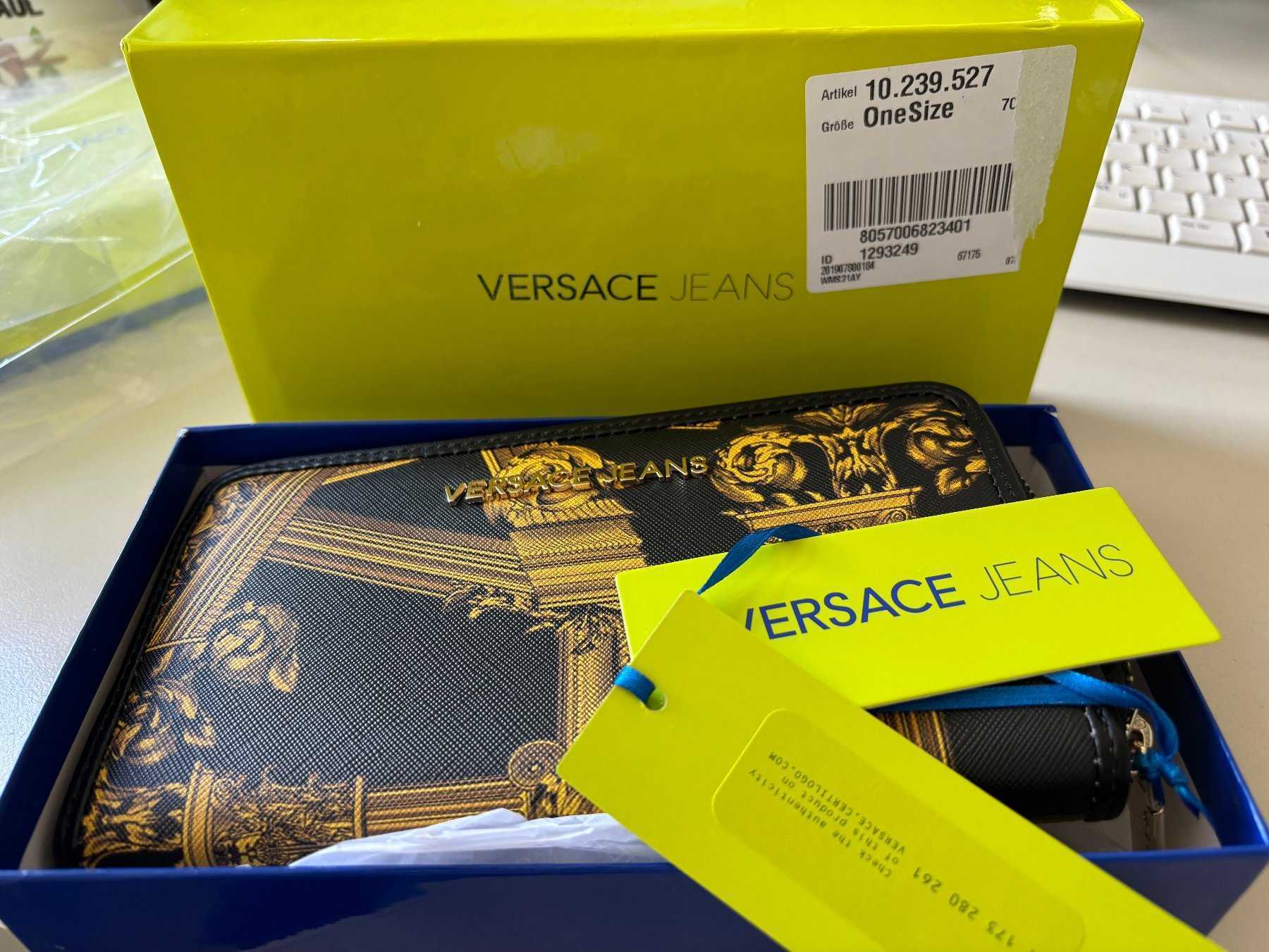 Gesamtansicht Versace Jeans Portmonee