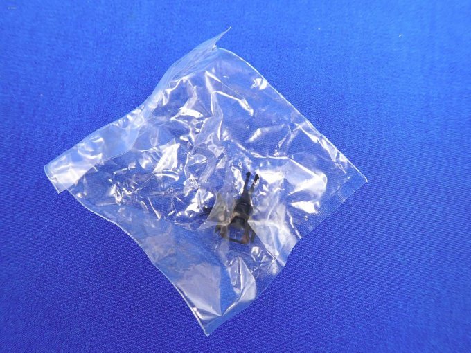 Kleinteile eingeschweißt in Folie