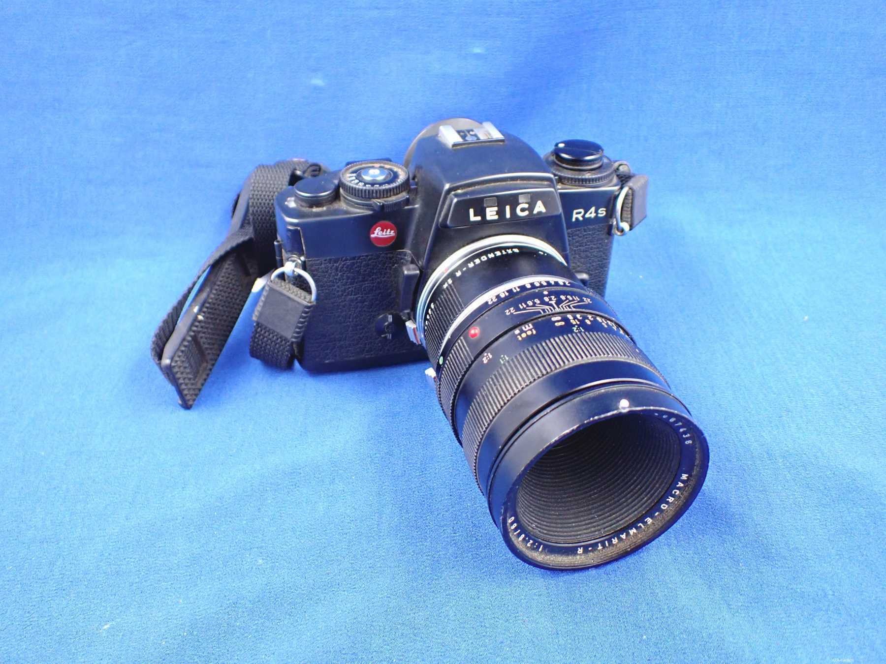 Leica R4s mit Objektiv