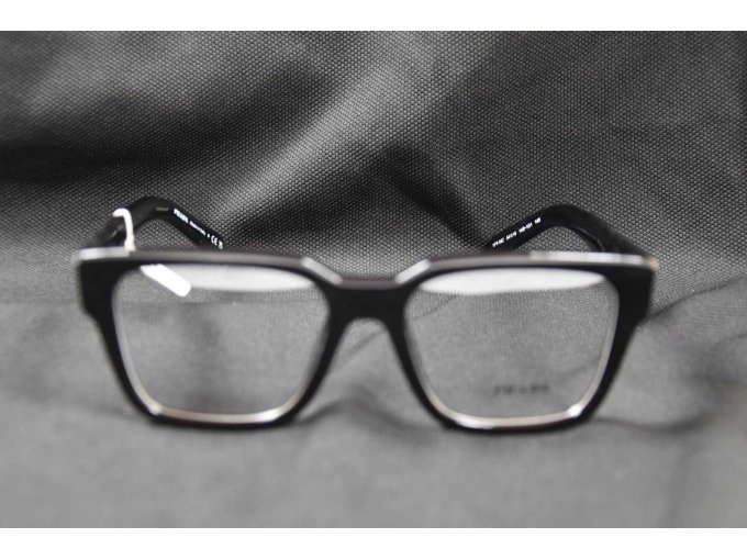 1 schwarze Brille "Prada"