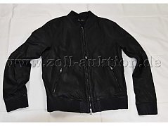 1 schwarze Lederjacke „Gucci“ Gr. 50