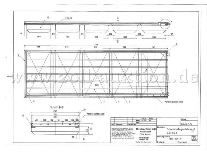 Abmessungen oberes Teil3