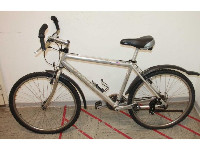 1 silbernes 26“ Herrenfahrrad „Calvin“