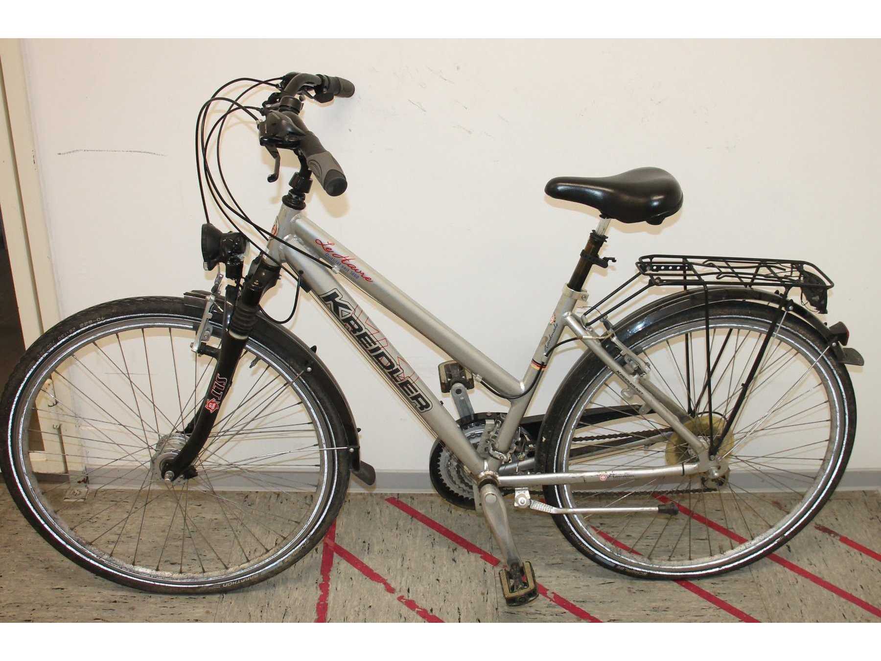 Zoll-Auktion - 1 silbernes 28Damenfahrrad Kreidler Modell: Le Havre (ID  959112)