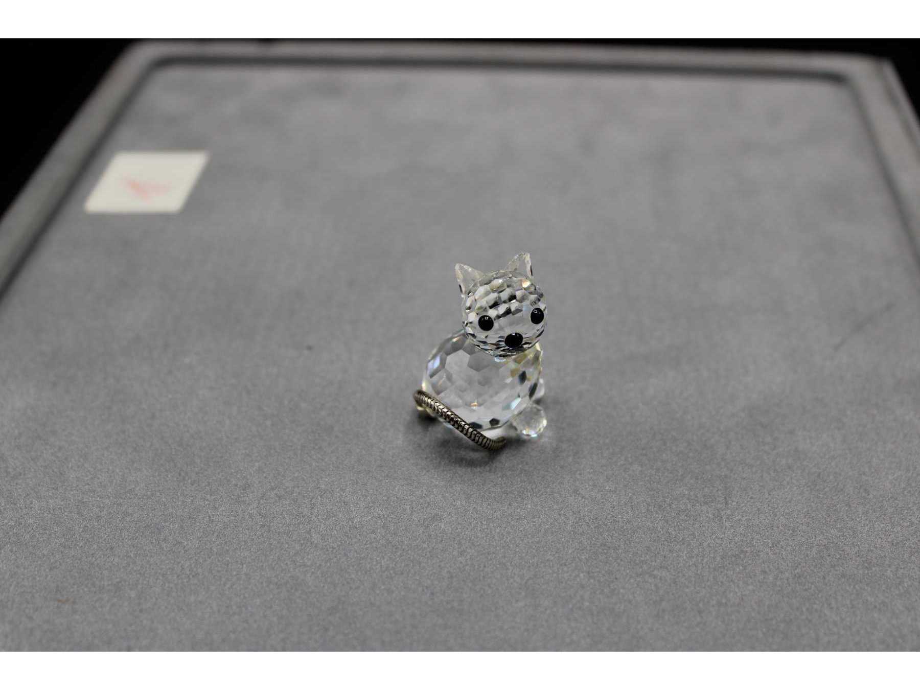 Katze, sitzend, von Swarovski