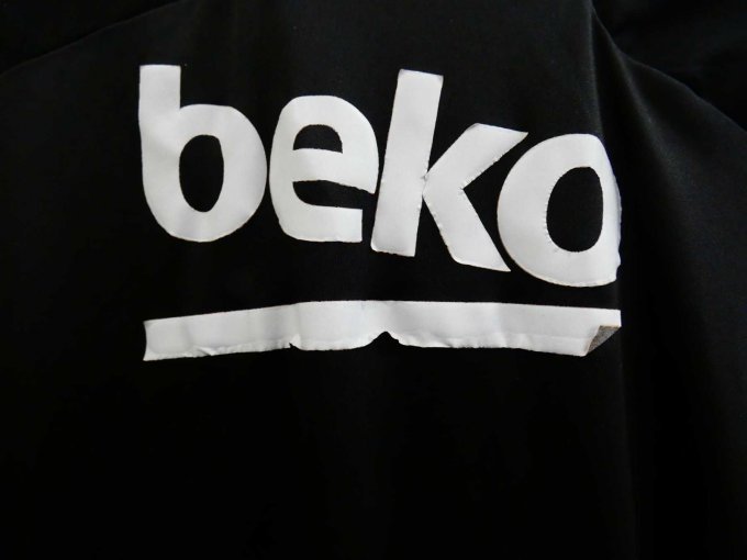 Fußballtrikot Besiktas Istanbul_ Aufdruck "beko" auf Rückseite