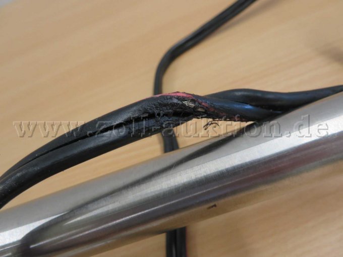 abgeschürftes Kabel