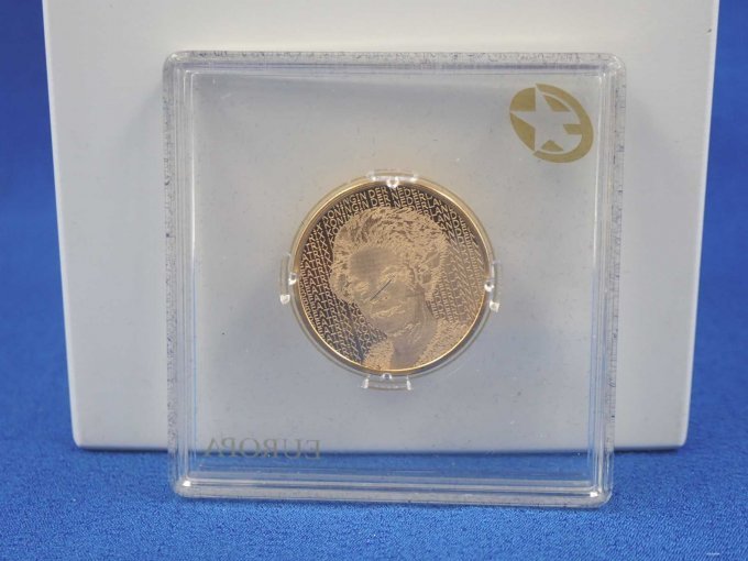 Blick auf die Bildseite der Münze