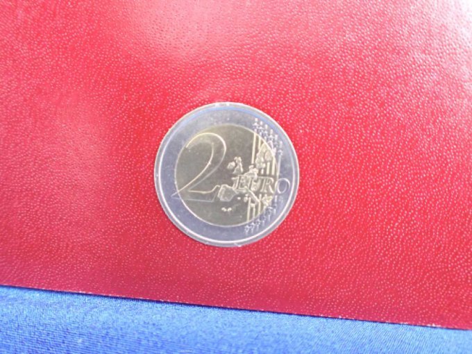 Nennwertseite der 2 Euro-Münze