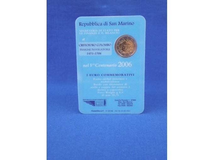 Coincard Vorderseite mit integrierter Münze