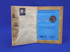 Coincard eingeschoben in den Folder