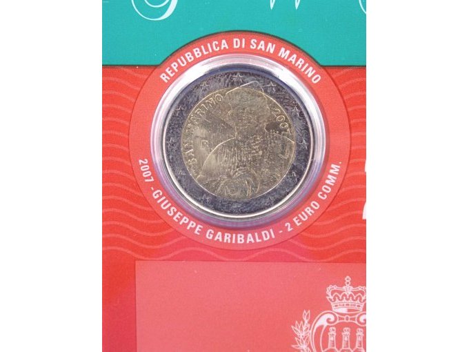 Blick auf die Bildseite der 2 Euro Münze