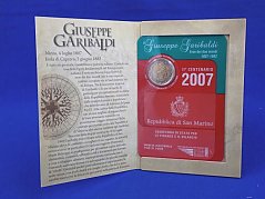 Coincard eingeschoben in den Folder