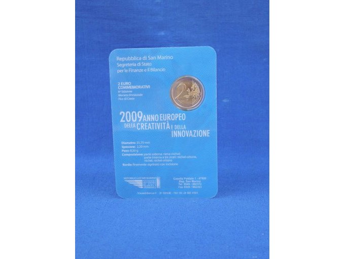 Coincard-Rückseite mit integrierter Münze