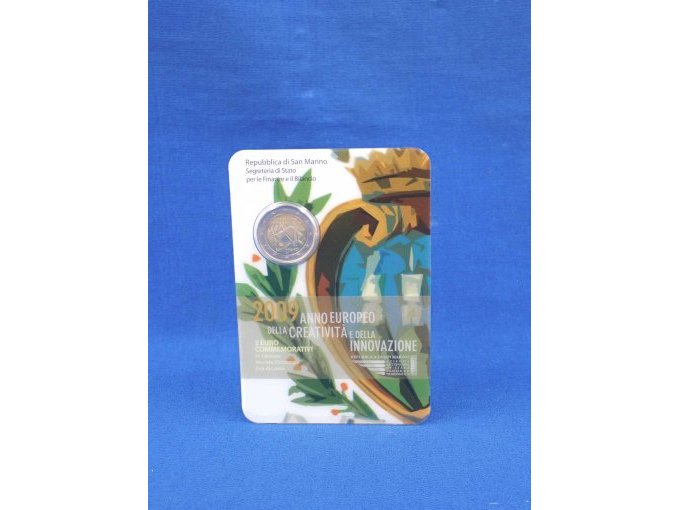 Coincard-Vorderseite mit integrierter Münze