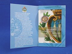 Coincard eingeschoben in den Folder