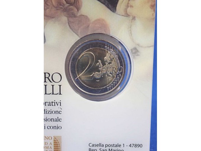 Blick auf die Nennwertseite der Münze