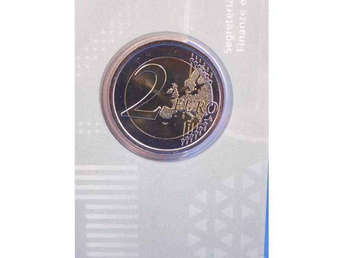 Blick auf die Nennwertseite der Münze