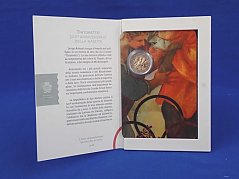 Coincard eingeschoben in den Folder