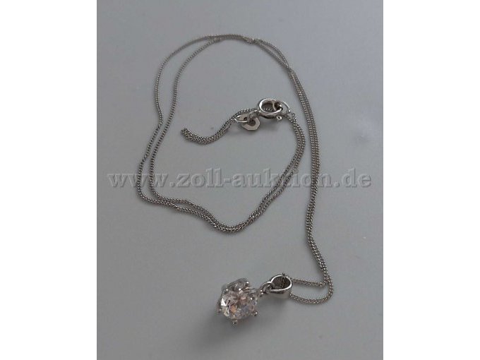 Kette komplett mit Stein
Draufsicht