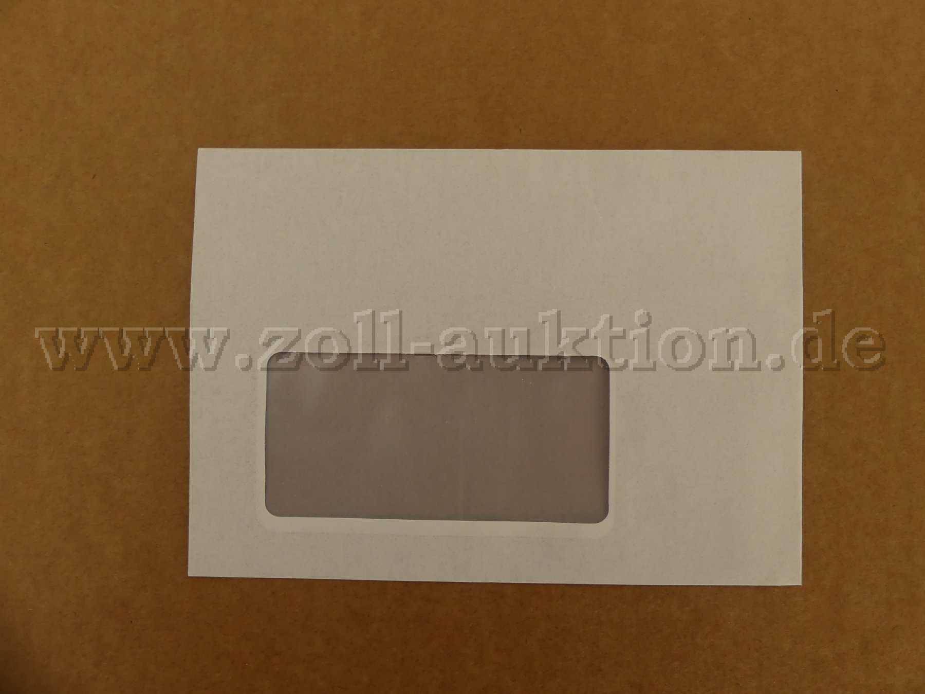 Briefumschlag C6 mit Fenster