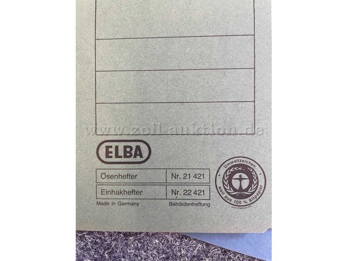 Detailansicht, Kennzeichnung blauer Engel