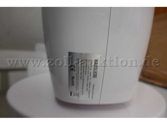 1 Turmventilator der Marke Hausliebe; Modell Tower Fan TF1 1; 40 Watt. CE-Kennzeichen