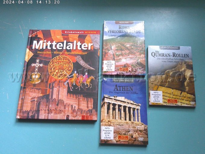 20 boeken, 3 dvd's "Geschiedenis e.a." – foto 6 – kavel bij Zoll-Auktion, Arnsdorf