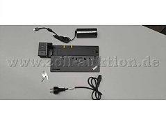 Dockingstation Lenovo ThinkPad Ultra Dock - Frontansicht und Zubehör