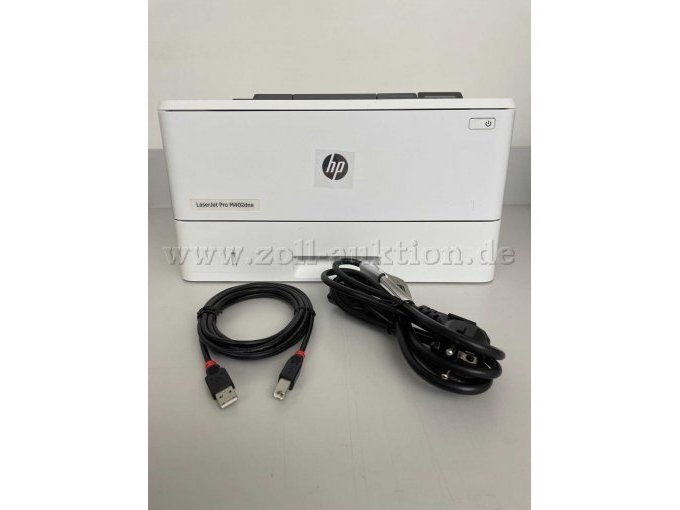 HP LaserJet Pro M402dn - Frontansicht mit Zubehör pro Gerät