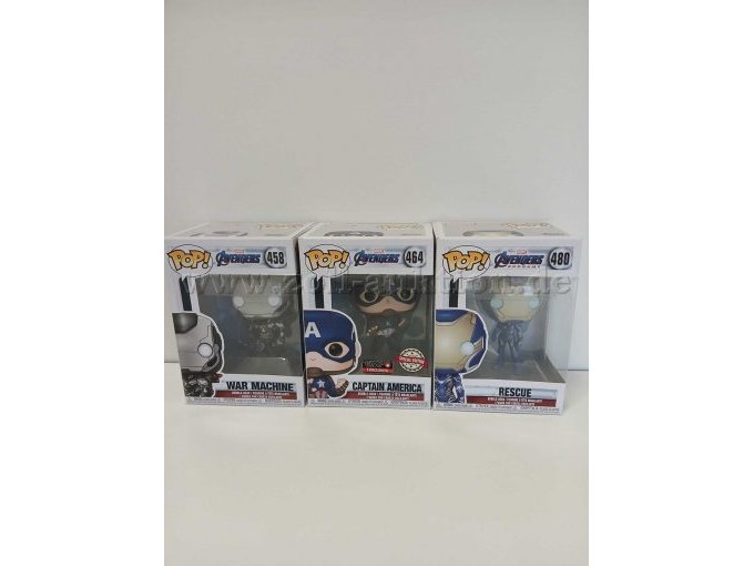 War Machine 458, Captain Ameerica 464 und Rescue 480
