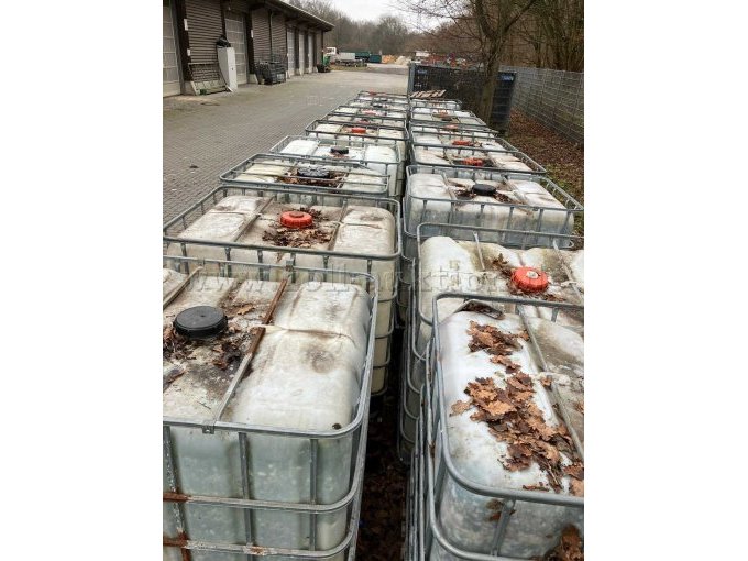 IBC 1000 Liter Container Ansicht von oben