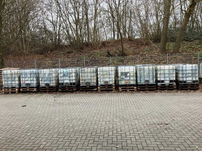 IBC 1000 Liter Container Ansicht von vorne