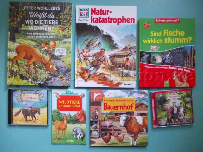 2 CD + 1 Heft + 4 Bücher
