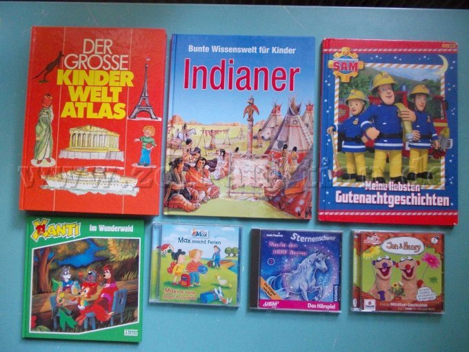 3 CD + 4 Bücher