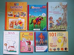 5 Bücher + 2 Hefte