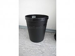 Mülleimer, schwarz