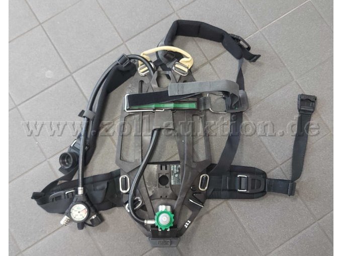 MSA AirGo Atemschutzgerät-Grundplatte Singleline Rückseite